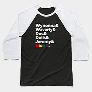 Wynonna Earp and the gang tshirt Baseball T-Shirt